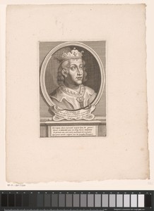 Portret van Chlotharius III