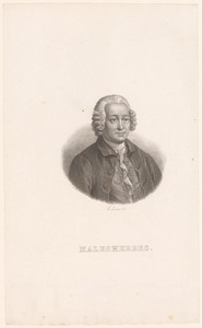 Portret van Chrétien-Guillaume de Lamoignon de Malesherbes