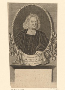Portret van Chrisitan Gotthilf Blumberg