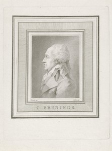 Portret van Christiaan Brunings