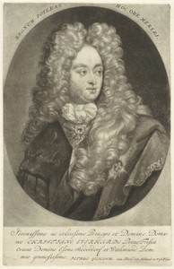 Portret van Christiaan Eberhard van Oost-Friesland