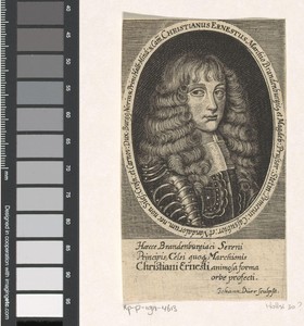 Portret van Christiaan Ernst van Brandenburg-Bayreuth