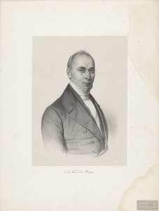 Portret van Christiaan Leonard van den Broek