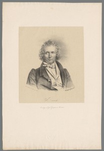 Portret van Christian Daniel Rauch
