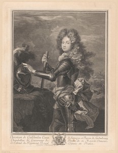 Portret van Christian de Guldenleu