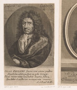 Portret van Christian Franz Paullini