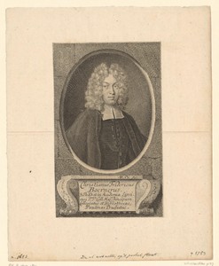Portret van Christian Friedrich Boerner