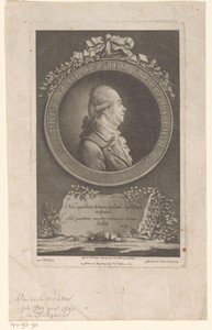 Portret van Christian Friedrich Daniel Schubart