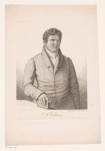 Portret van Christian Friedrich Eichhorn