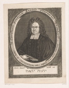 Portret van Christian Friedrich Krause