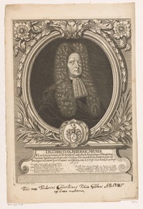 Portret van Christian Friedrich Meurer