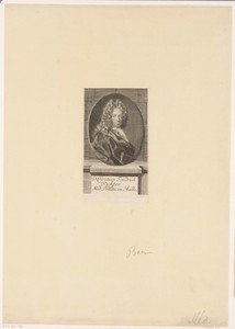Portret van Christian Friedrich Richter
