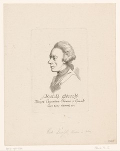 Portret van Christian Garve
