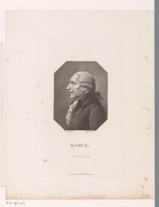 Portret van Christian Garve