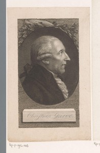 Portret van Christian Garve