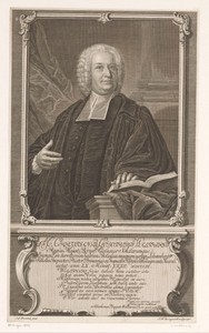 Portret van Christian Gottfried Walther
