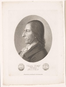 Portret van Christian Gotthilf Salzmann