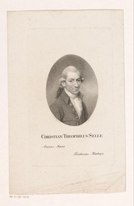 Portret van Christian Gottlieb Selle