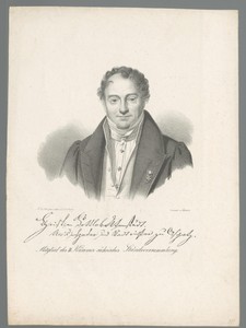 Portret van Christian Gottlob