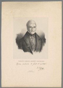 Portret van Christian Heinrich Ernst Bischoff