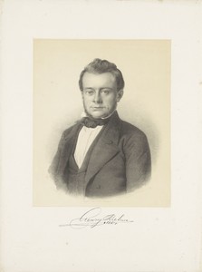 Portret van Christian Heinrich Riehm
