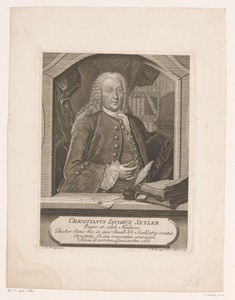 Portret van Christian Jacob Seyler