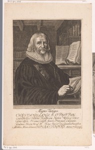 Portret van Christian Lange