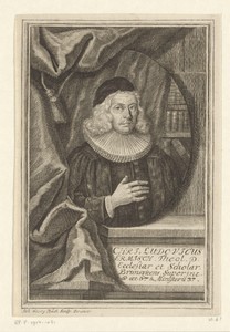 Portret van Christian Ludwig Ermisch