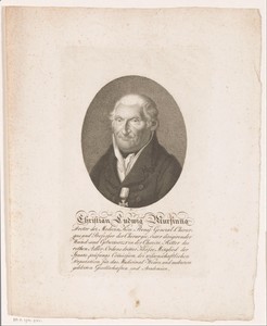 Portret van Christian Ludwig Mursinna