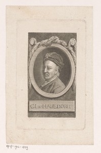 Portret van Christian Ludwig von Hagedorn