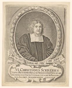 Portret van Christian Scriver