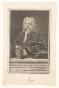 Portret van Christian Sigmund Georgi