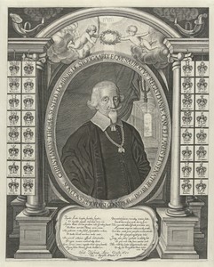 Portret van Christian Thomas Sested