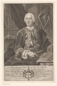 Portret van Christian Ulrich von Ketelhodt