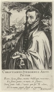 Portret van Christian van den Queborn