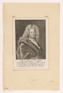 Portret van Christian Vater