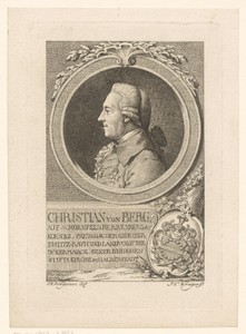 Portret van Christian von Berg