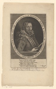 Portret van Christian von Brandenburg-Kulmbach