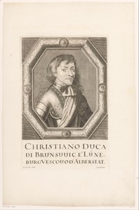 Portret van Christian von Braunschweig-Lüneburg