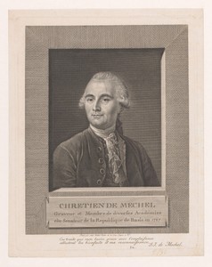 Portret van Christian von Mechel