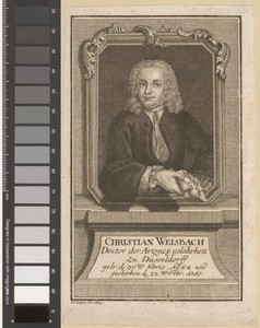 Portret van Christian Weissbach