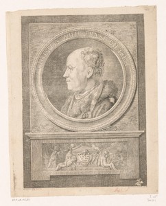 Portret van Christian Wilhelm Ernst Dietrich