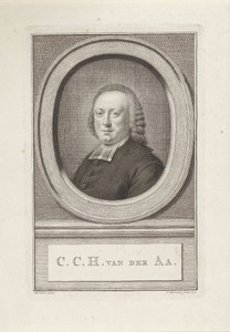 Portret van Christianus Carolus Henricus van der Aa