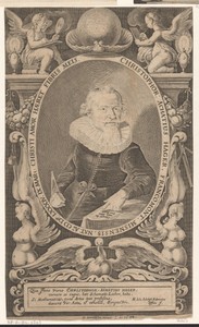 Portret van Christof Achatius Hager