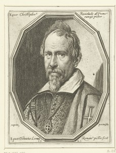 Portret van Christoforo Roncalli, genaamd Pomerancio