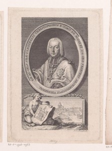 Portret van Christoph Bartholomäus Anton Migazzi