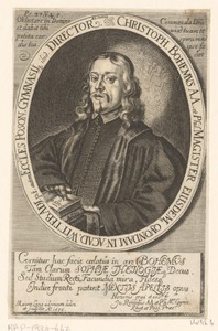 Portret van Christoph Böhme op 30-jarige leeftijd
