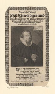 Portret van Christoph Ehinger