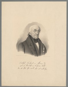 Portret van Christoph Friedrich von Ammon