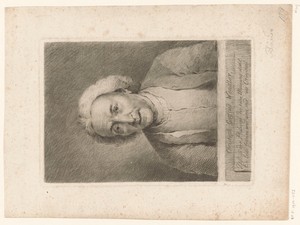 Portret van Christoph Gottfried Wendler